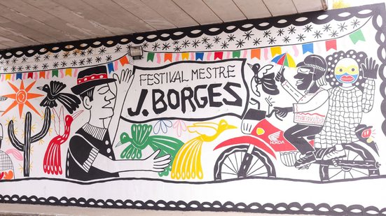 Imagens de obras de Jota Borges