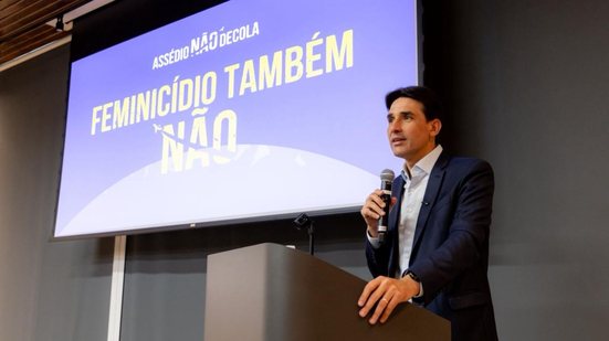 Imagem Silvio Costa Filho lança campanha de combate à violência contra mulheres em aeroportos