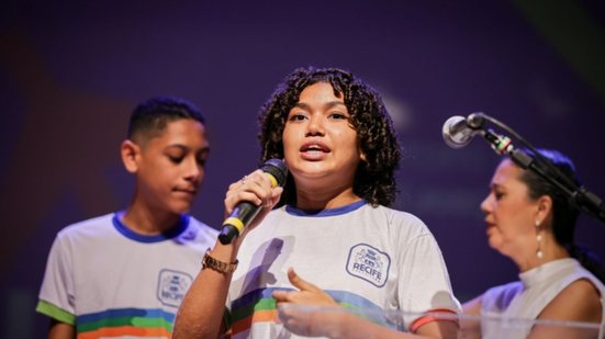 Aluna da rede municipal do Recife