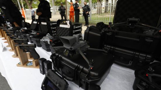 Corpo de Bombeiros também recebeu novos equipamentos
						
						
						Hesíodo Góes/Secom