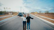 Raquel Lyra e secretário de mobilidade em entrega da rodovia