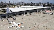 Imagem áerea do Aeroporto Internacional do Recife