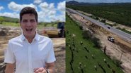 Imagem A caminho de Garanhuns, João Campos celebra duplicação da BR-423: "graças ao presidente Lula"