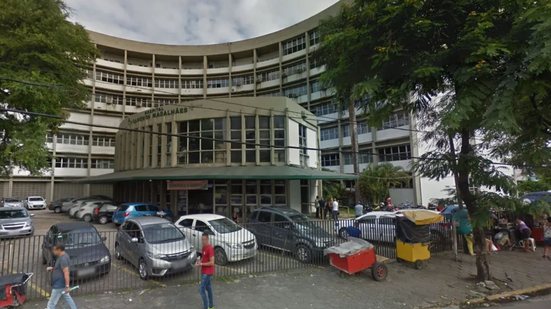 Fachada do Hospital Agamenon Magalhães
					
					
					Reprodução/Google Street View
