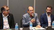 O gestor foi convidado para mediar o painel temático "Desastres Naturais: Como Reduzir Riscos?", que reuniu representantes dos governos federal, estadual e do setor privado para discutir estratégias de prevenção e mitigação de danos climáticos. - Foto: Divulgação