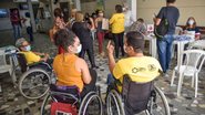 Cadeirantes participantes do evento em edição passada