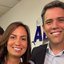 Pedro Freitas e Diana Câmara em evento da Amupe