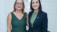 Ingrid Zanella, ao lado da OAB Cabo, Tereza Lyra (de óculos)