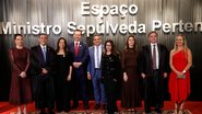 Raquel Lyra, Kassio Nunes, Kassab, Túlio Vilaça, André Mendonça. Sorriem