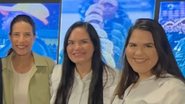 Raquel Lyra, Michelle Collins e Lohaine Collins