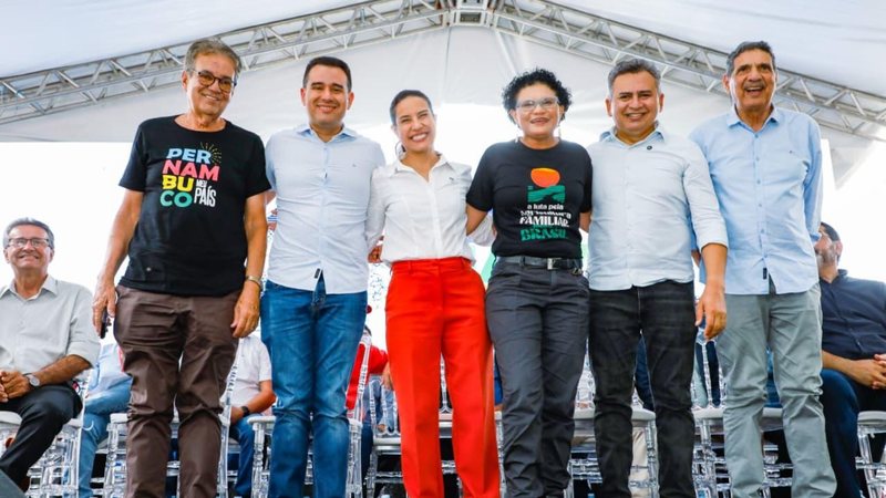 Ao lado de petistas, Raquel Lyra anuncia R$ 75,5 milhões para agricultura familiar