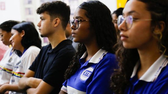 Estudantes da rede estadual de ensino
					
					
					Saulo Aleixo/SectiPE
