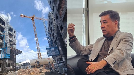 Sinduscon-PE considera que a redução da jornada poderá elevar em até 10% os custos do setor. Na foto, o presidente do sindicato, Paulo Wanderley. - Foto: Divulgação