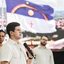 João Campos discursa para portuários nesta pré-campanha