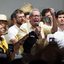 Alvaro Porto em Palmares, ao lado de João Campos