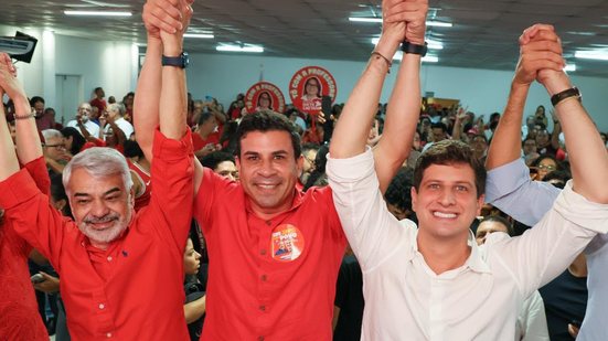 Humberto, Carlos Veras e João Campos