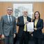 A presidente da OAB-PE, Ingrid Zanella, com o desembargador Francisco Bandeira de Mello e Bruno Baptista (Foto Sandokan Xavier – OAB-PE) (1)