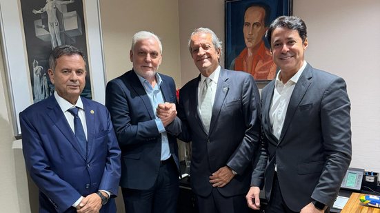 Anderson Ferreira Valdemar da Costa Neto Silvio Nascimento e Rogério Marinho
					
					
					REPRODUÇÃO/INSTAGRAM