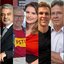 Montagem de 9 fotos, na ordem: Carlos Sant'anna, Eduardo da Fonte, Humberto Costa, José Mariano, Marília Arraes, Miguel Coelho, Paulo Rubem Santiago, Silvio Nascimento, Túlio Gadelha