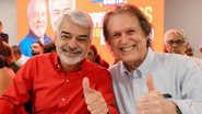 Humberto Costa e Luciano Bivar, candidato ao Senado e 1º suplente do petista