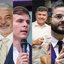 Montagem de fotos de Marília Arraes, Humberto Costa, Miguel Coelho, Eduardo da Fonte, Túlio Gadelha e Paulo Rubem Santiago
