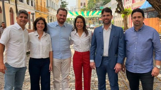 Partido Novo declara apoio à reeleição de Raquel Lyra
					
					
					Gabriel Agra