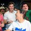 Túlio Gadelha, Miguel Coelho, Guiga Nunes e Raquel Lyra andam enquanto sorriem. Guiga aponta para o lado
