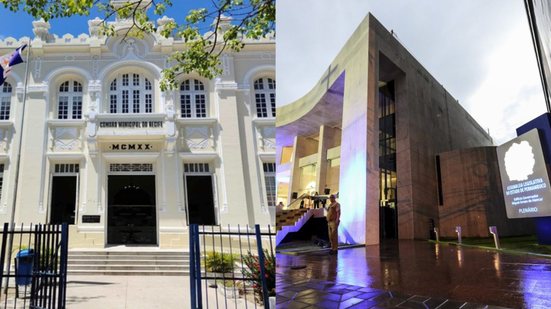 Sedes da Câmara do Recife e da Alepe