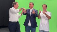 Gilson Machado Neto e Filho e Flávio Bolsonaro