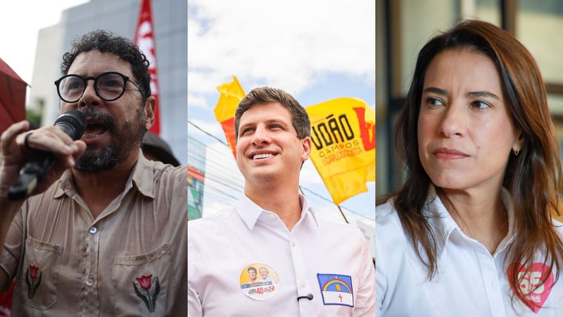 Agenda de campanha PE: Raquel Lyra, João Campos e Ivan Moraes concentram atos na RMR