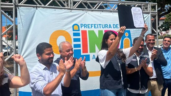 Imagem Prefeitura de Olinda inicia obras de recuperação em 20 vias