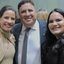 Raquel Lyra, Cleiton Collins e Michelle Collins