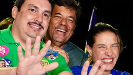 Raquel, Mendonça e Chaparral
					
					
					Reprodução/Instagram