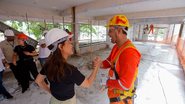 Imagem Raquel Lyra vistoria obras de creche e estrutura da Polícia Militar no Recife