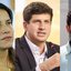 Raquel Lyra, João Campos e Ivan Moraes