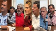 Carlos Sant'anna, Eduardo da Fonte, Humberto Costa, Marília Arraes, Mendonça Filho, Paulo Rubem Santiago e Túlio Gadelha