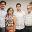 João Campos e Carlos Costa no campus da UPE de Santo Amaro