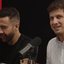 Captura de tela de Janones e João Campos em "Live da Virada"