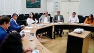 Reunião anterior da secretaria do SDEC Danielle Jar Souto com representantes do LIDE Pernambuco - Allan Torres/ SDEC