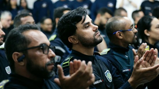 Agentes da Guarda Civil Municipal do Recife em curso de formação em Direitos Humanos