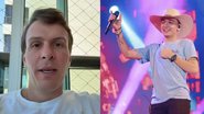 Miguel Coelho e João Gomes em montagem de imagens