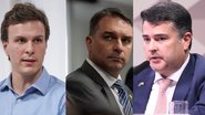 Miguel Coelho, Flávio Bolsonaro e Eduardo da Fonte