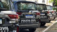 Viaturas da Polícia Civil de Pernambuco