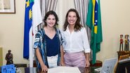 Raquel Lyra e Priscila Krause na Palácio das Princesas