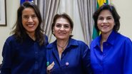 Raquel Lyra, Márcia Lopes e Priscila Krause