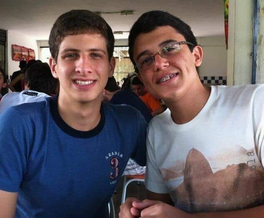 João Campos e Victor Marques, aos 17 anos