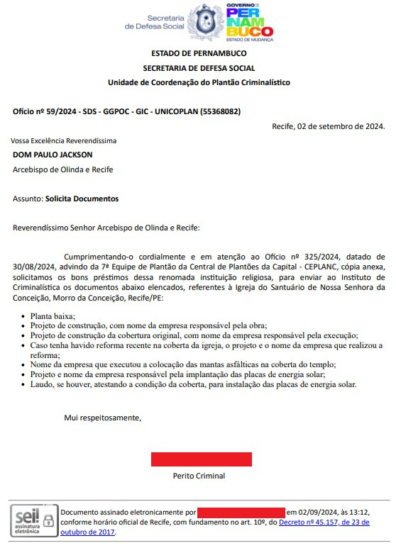 documento do governo