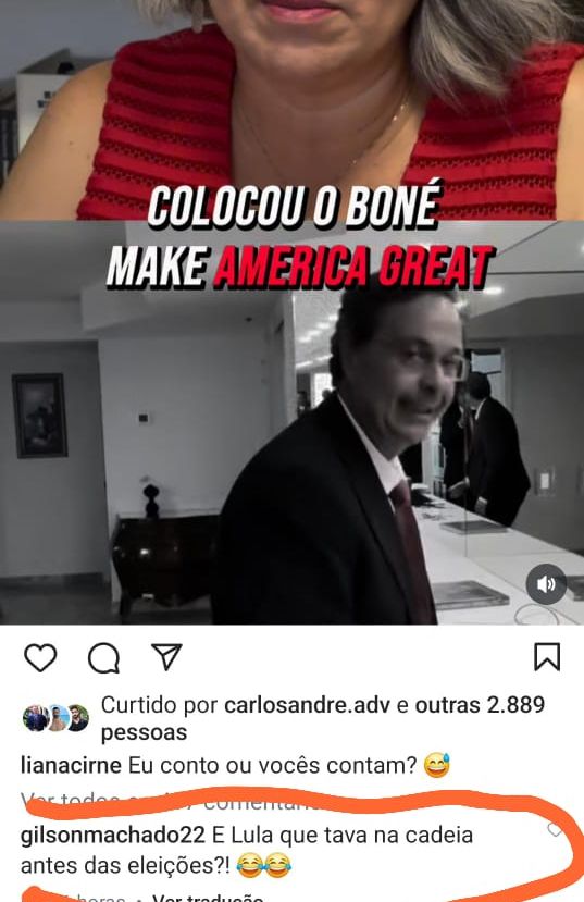 Comentário de Gilson Machado