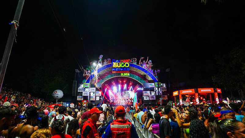 palco do Estado no Carnaval de Olinda