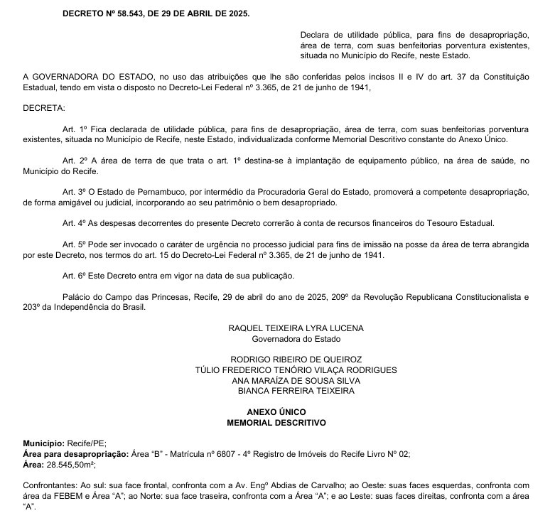 dECRETO OFICIAL